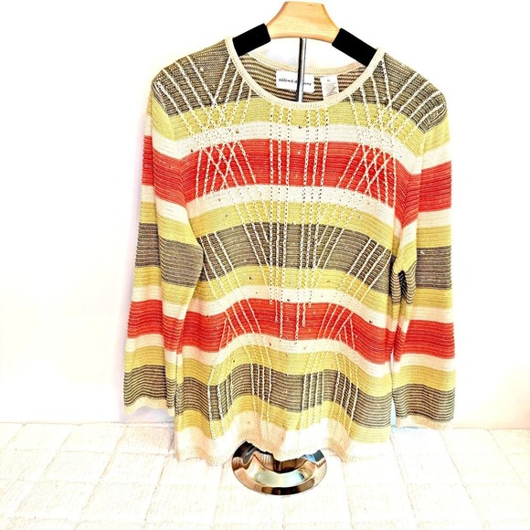 Alfred Dunner Sweaters - Alfred Dunner Womens XL Sweater Feminine Casual Classic Chic Colorful